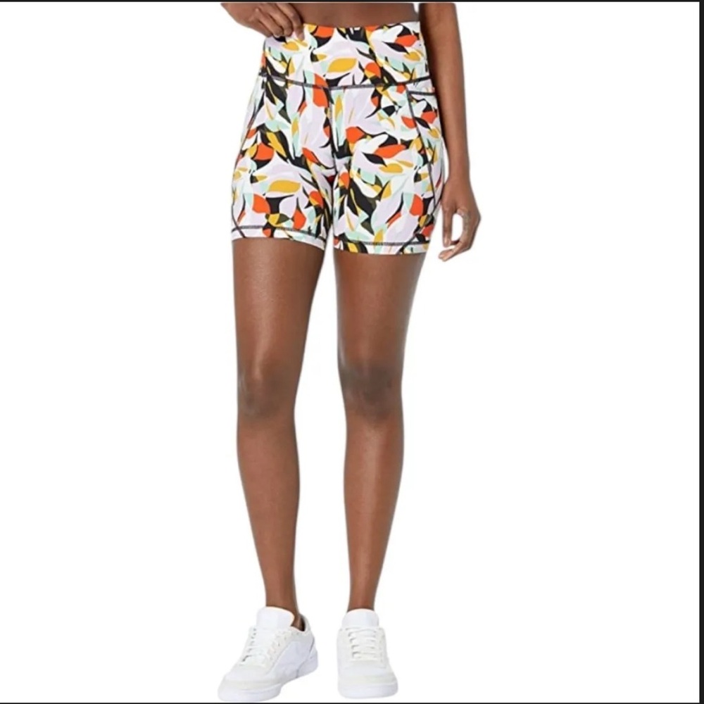 Sz XS Sweaty Betty Power Biker Shorts and Top Set NWT $126 MSRP - Picture 5 of 16